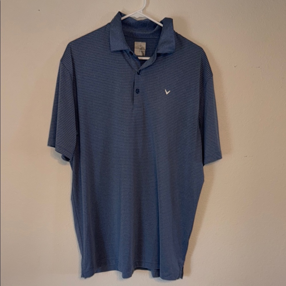 Callaway Navy Blue Polo Shirt Classic Fit